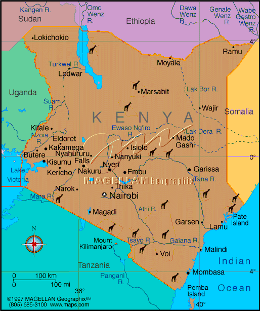 Cities In Kenya
