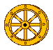 Eight-spoked wheel